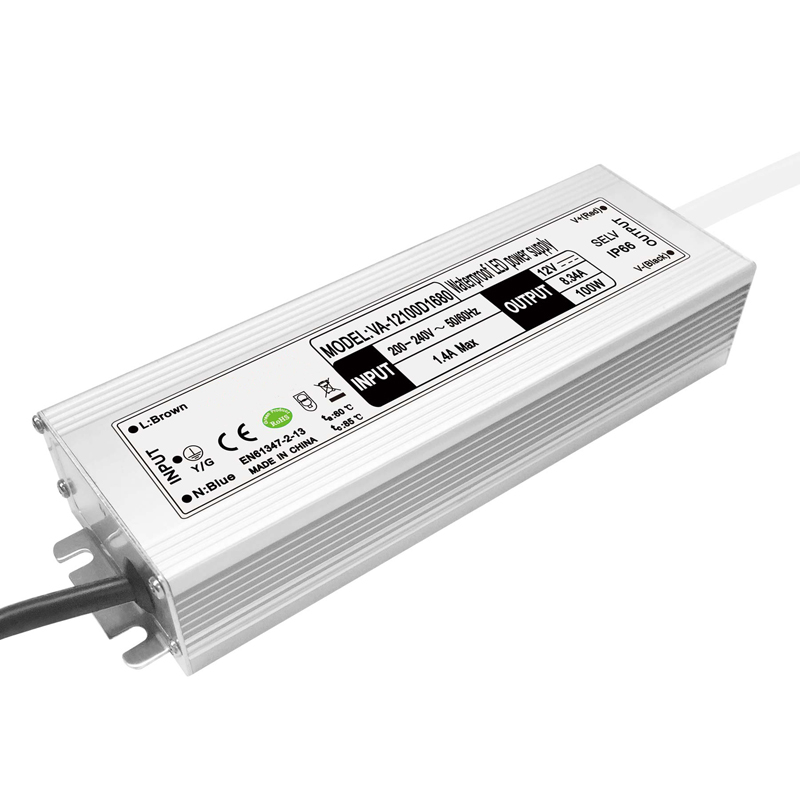 Driver LED impermeabile a tensione costante da 100 W