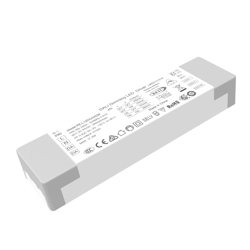 Driver LED dimmerabile DALI CCT a corrente costante da 12 W