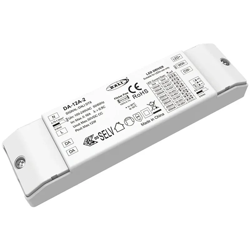 Driver LED dimmerabile 12W DALI CW WW CCT