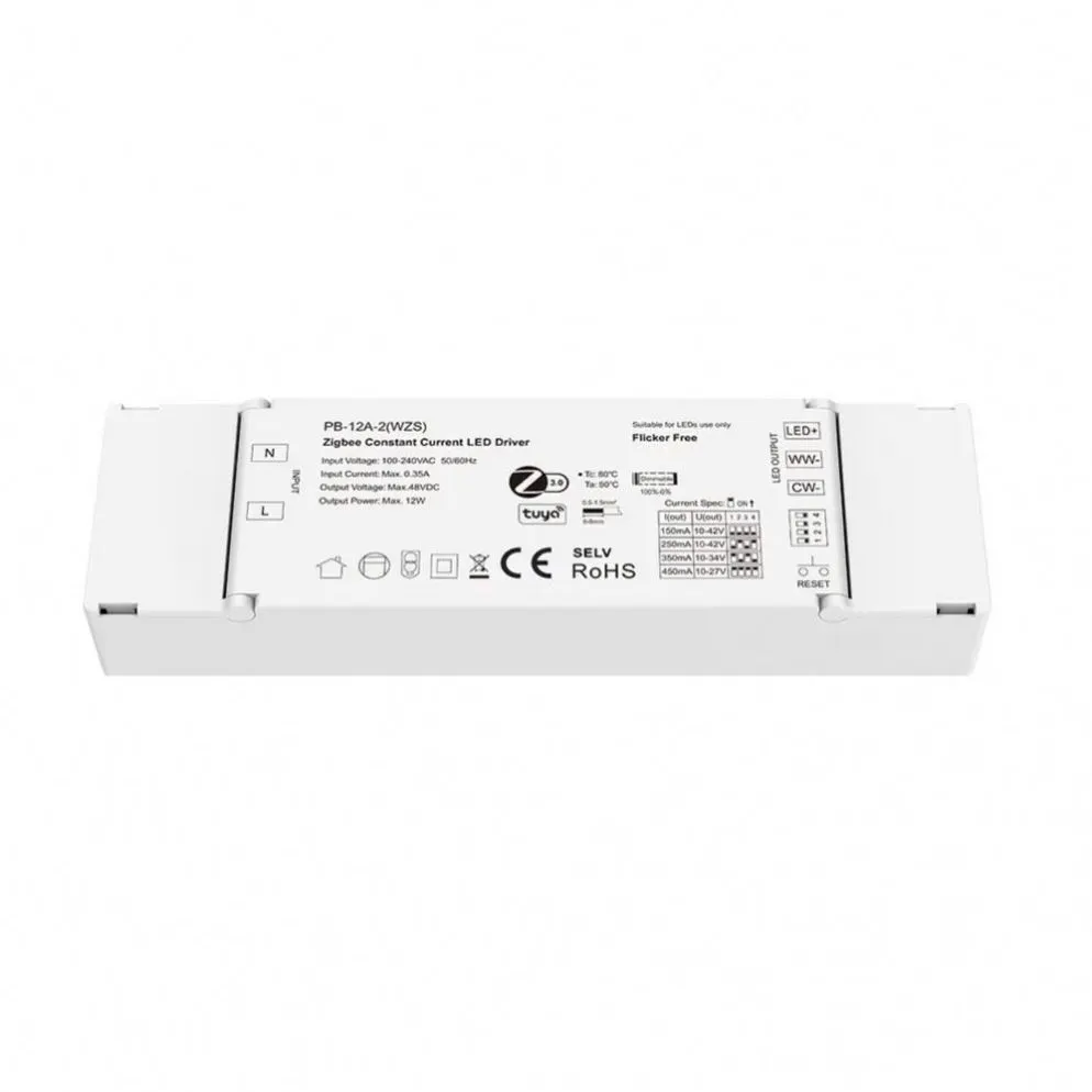 Driver LED dimmerabili TUYA Zigbee CCT da 12 W