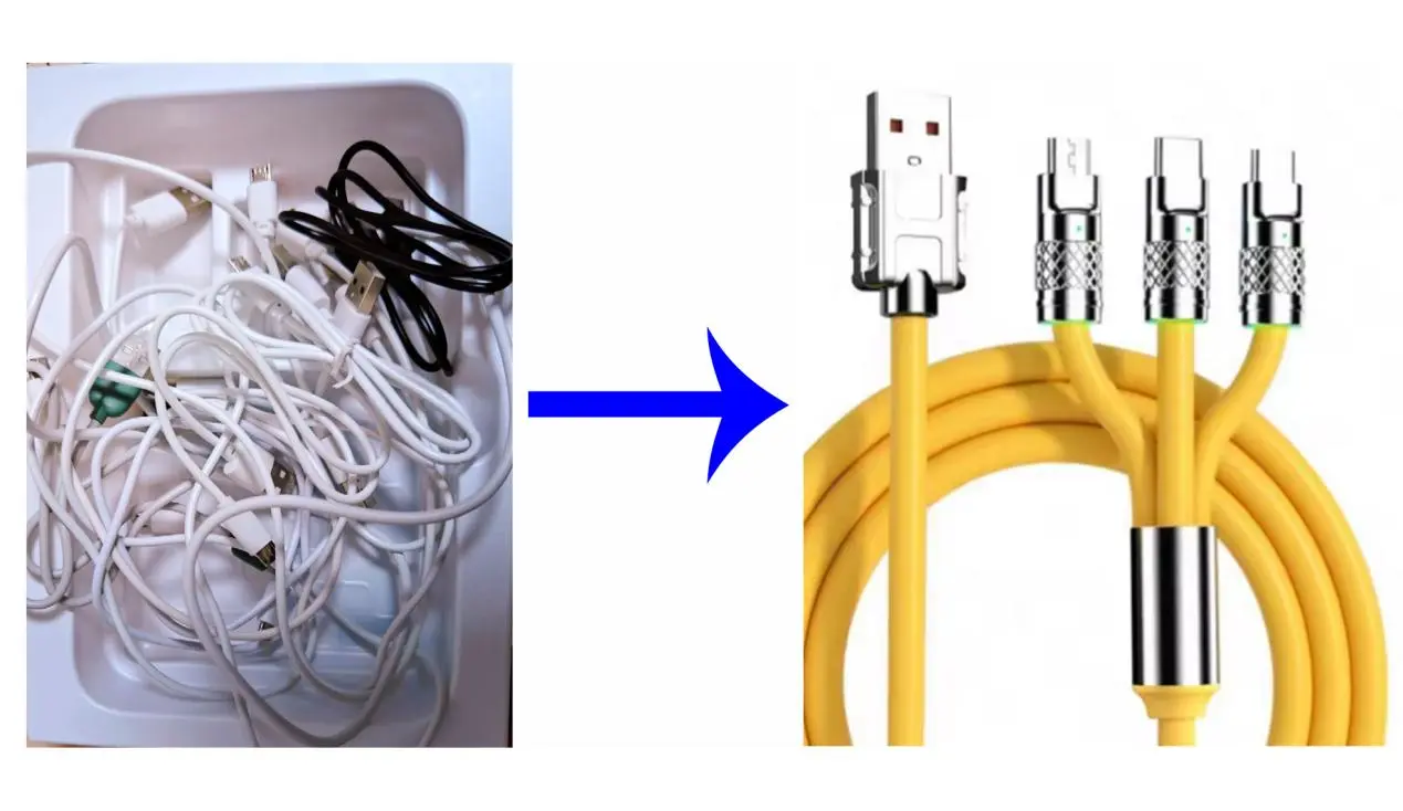 Starwell lancia Tri-Charge Pro: The Ultimate Universal 3-in-1 Data Cable per una LIG senza confusione