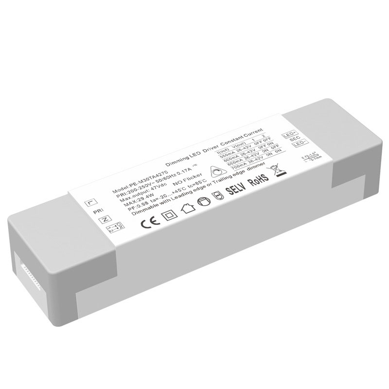 Ciò che rende il driver LED dimmerabile triac a corrente costante da 30 W un must per le moderne soluzioni di illuminazione