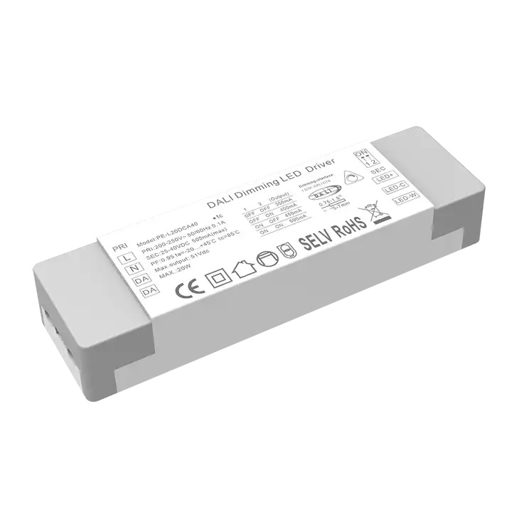 Driver LED dimmerabile DALI CCT a corrente costante da 20 W