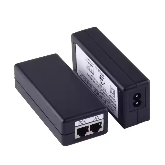 Tipo passivo iniettore POE desktop da 24 W