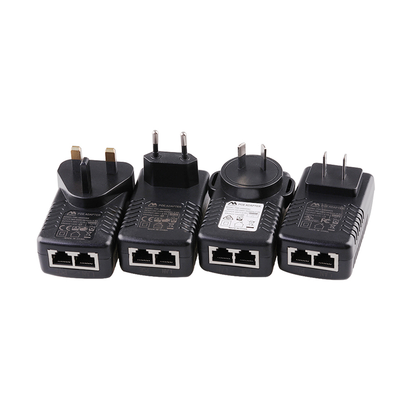 Iniettore POE montato a parete da 24 W