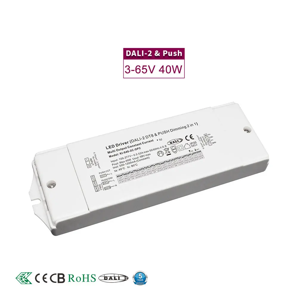 Driver LED dimmerabile CCT a corrente costante DALI