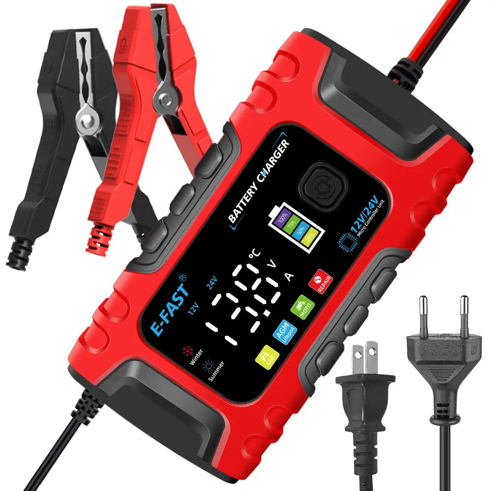 Caricabatterie intelligente al piombo LiFepo4 completamente automatico TK-600
