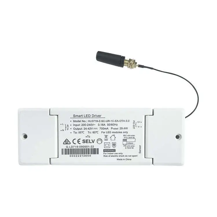 Driver LED dimmerabile Tuya Zigbee con controllo wireless 350ma Cct