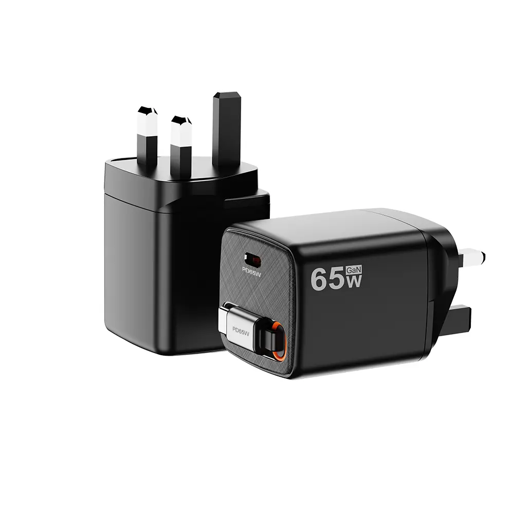 Caricabatterie rapido da 65 W con presa UK